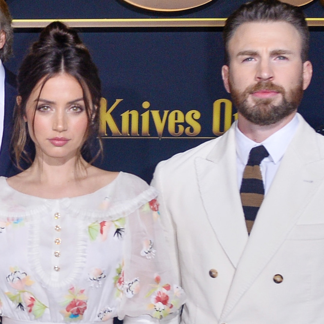 See Knives Out Co-Stars Ana de Armas and Chris Evans Reunite